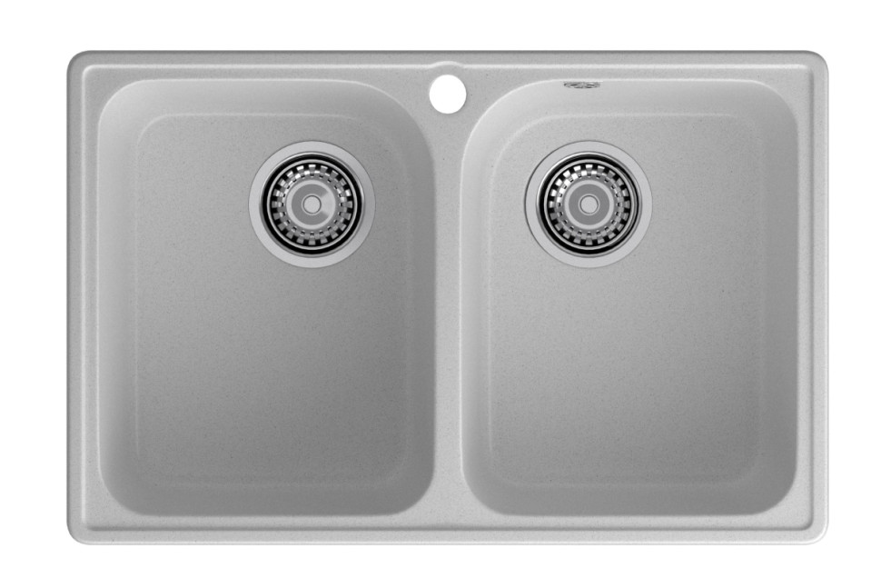 Кухонная мойка GranFest QUARZ Z-15 (серый)