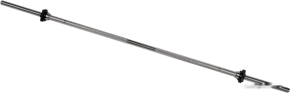 Гриф для штанги MB Barbell Прямой 1500 мм (с гайками)
