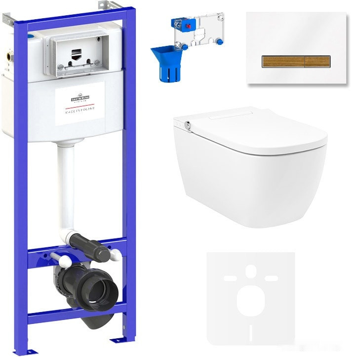 Унитаз Lavinia Boho Smart V-Clean 7 в 1 87561137