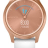 Гибридные умные часы Garmin Vivomove Style (розовое золото/белый)