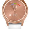 Гибридные умные часы Garmin Vivomove Style (розовое золото/белый)
