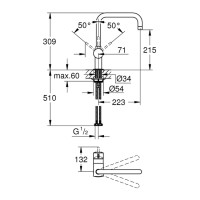 Смеситель Grohe Flair 30336000