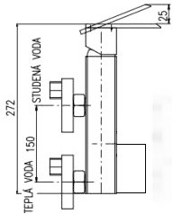 Смеситель Slezak RAV Лоира LR580.5/1