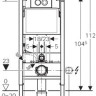 Система инсталляции Geberit Duofix UP100 458.122.21.1