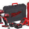 Milwaukee M18 BPP2D-402C 4933447126 (шуруповерт, винтоверт, 2 АКБ, кейс)