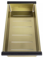 Кухонная мойка Paulmark NEXT-MULTI SINK 54 UNI PM785445-LG, светлое золото