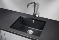 Кухонная мойка Granula GR-5551 (шварц)