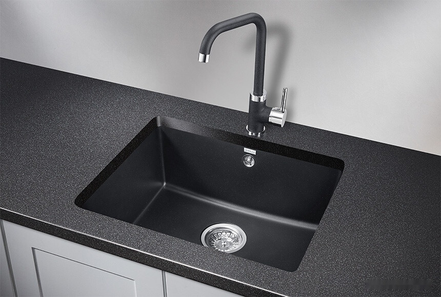 Кухонная мойка Granula GR-5551 (шварц)