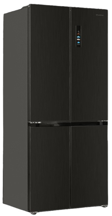 Четырёхдверный холодильник Maunfeld MFF190NFDSB