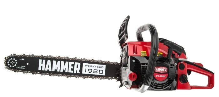 Цепная бензиновая пила Hammer BPL4518C