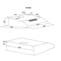 Вытяжка AKPO P-3050 WK-7 белая