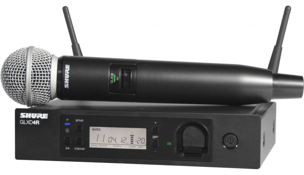 Радиосистема Shure GLXD24RE/SM58 Z2 2.4 GHz