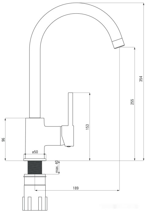 Смеситель Deante Nemezja BEN 262M