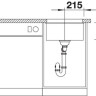 Кухонная мойка Blanco Subline 400-U кофе