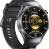 Умные часы Huawei Watch GT 6 Pro 46 мм (черный, с черным силиконовым ремешком, международная версия)
