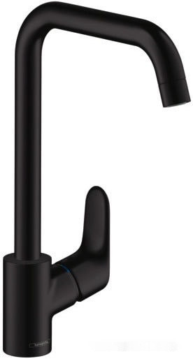 Смеситель Hansgrohe Focus M41 31820670 (черный матовый)