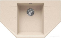 Кухонная мойка Polygran Riff 800 (кремовый)