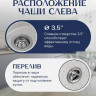 Кухонная мойка Saniteco Pura (серый)