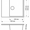 Кухонная мойка Gerhans B22 (White)