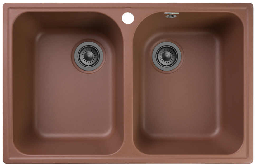 Кухонная мойка GranFest QUARZ Z-15 (терракот)