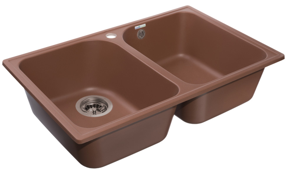 Кухонная мойка GranFest QUARZ Z-15 (терракот)
