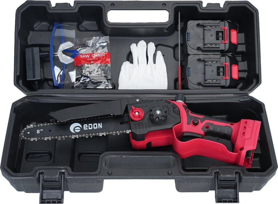 Аккумуляторная пила Edon Smart NS-21/8BL (с 2-мя АКБ)