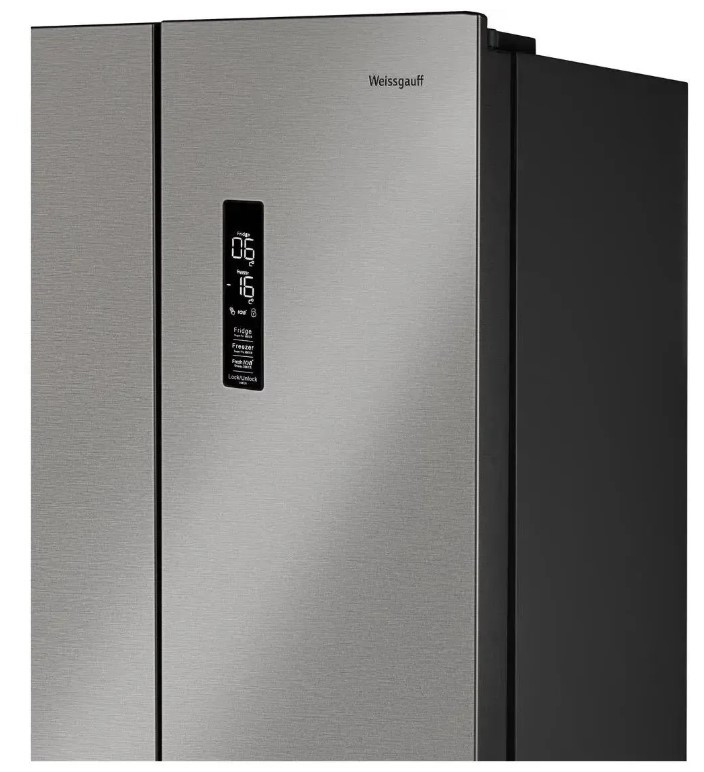 Четырёхдверный холодильник Weissgauff WCD 450 X NoFrost Inverter