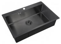 Кухонная мойка Zorg PVD 7551 GRAFIT 3мм