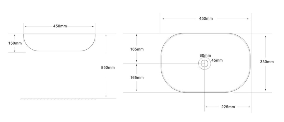 Умывальник Roxen Conta 570055