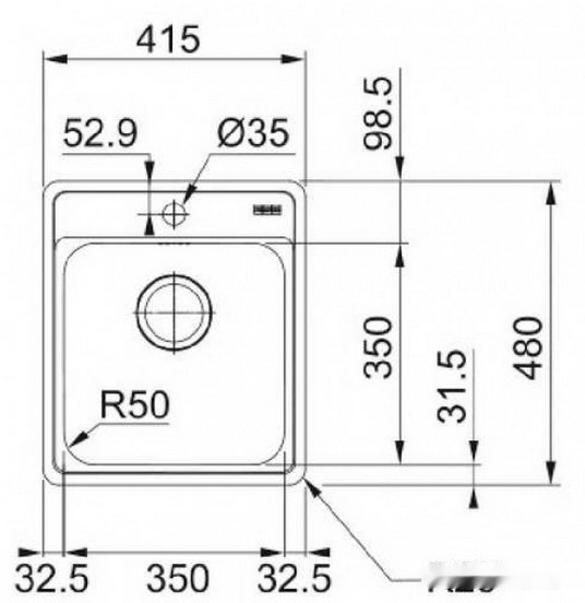 Кухонная мойка Franke BCX 610-42 TL 101.0689.880