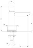 Смеситель Deante Press BBH 028L