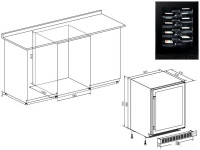 Винный шкаф Temptech CPROX60SX