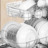 Посудомоечная машина HAIER HDWE14-292RU