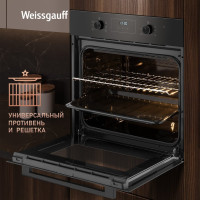 Духовой шкаф Weissgauff EOM 306 Black Edition