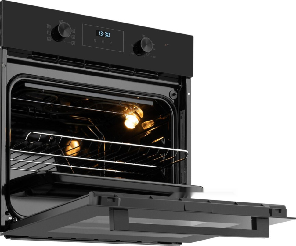Духовой шкаф Weissgauff EOM 306 Black Edition