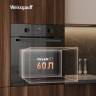 Духовой шкаф Weissgauff EOM 306 Black Edition