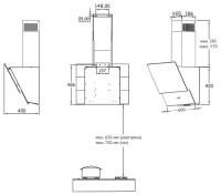 Вытяжка Korting KHC 65070 GB