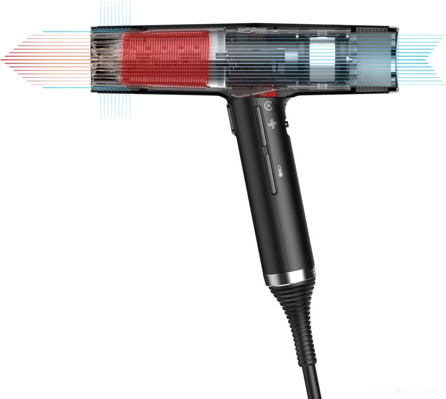 Фен GA.MA IQ Perfetto (черный)