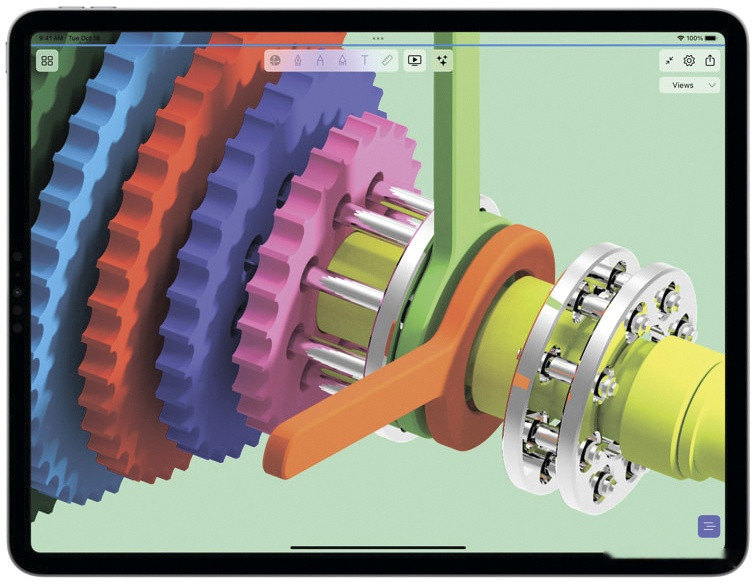 Планшет Apple iPad Pro 11" 2022 256GB (серебристый)