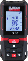 Лазерный дальномер Elitech LD 80