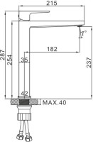 Смеситель Ledeme L1173