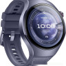 Умные часы Huawei Watch 5 46 мм (фиолетовый, с фиолетовым силиконовым ремешком, международная версия)