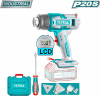 Набор электроинструмента Total TOSLI240863 (гайковерт, шлифмашина, фен, 2 АКБ, сумка)