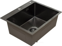 Кухонная мойка Blantek LS-5848HN Honeycomb Nano black