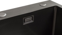Кухонная мойка Blantek LS-5848HN Honeycomb Nano black