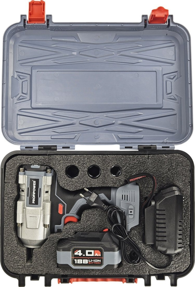 Гайковерт Profipower T-900N (с 1-им АКБ, кейс)