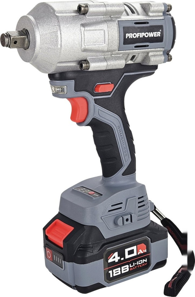 Гайковерт Profipower T-900N (с 1-им АКБ, кейс)