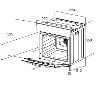 Духовой шкаф Maunfeld EOEC.564B