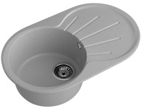 Кухонная мойка GranFest GF-R750L (серый)