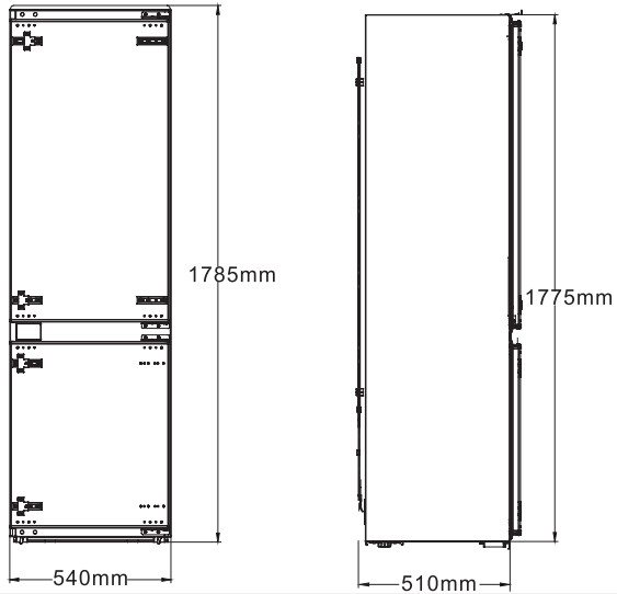 Встраиваемый холодильник Kuppersberg NBM 17863